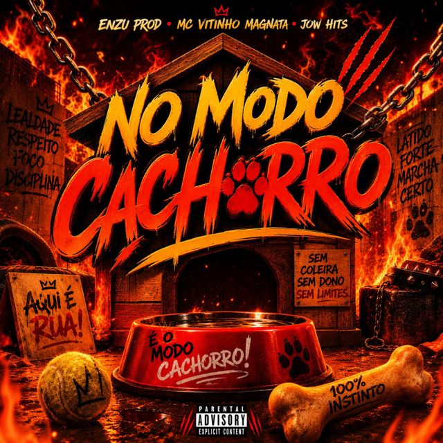 ENZU PROD - 'No modo cachorro (feat. MC VITINHO MAGNATA & JOW HITS)' [Ringtone]