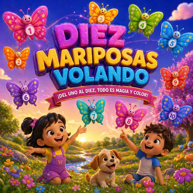 El Payaso Lulú - 'Diez Mariposas Volando' [Ringtone]