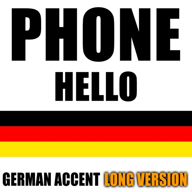 The Voice Phone - 'Phone, Hello German Accent Long Version' [Ringtone]