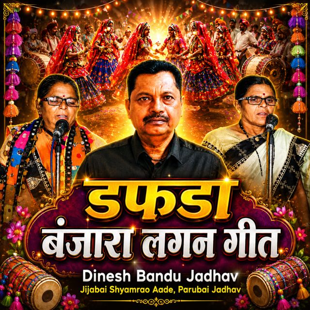 Dinesh Bandu Jadhav - 'Dafada Banjara lagan Geet (Live) (feat. Jijabai Shyamrao Aade & Parubai Jadhav)' [Ringtone]