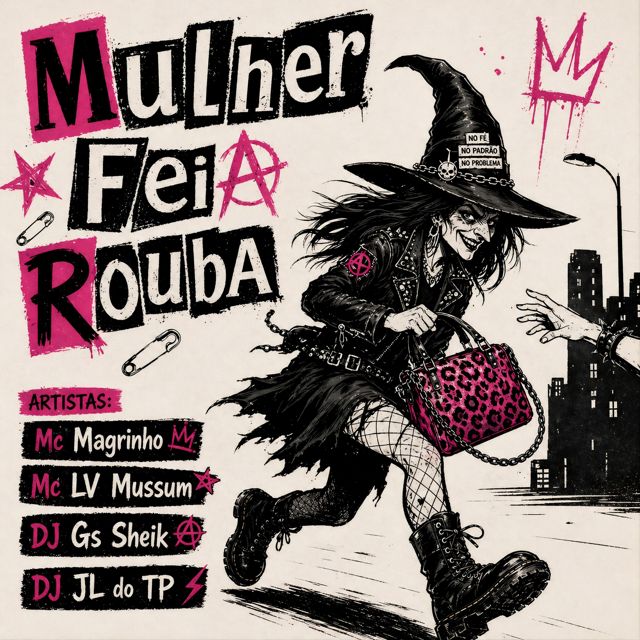 Mc Magrinho - 'Mulher Feia Rouba (feat. MC LV Mussum & DJ GS Sheik & DJ JL DO TP)' [Ringtone]
