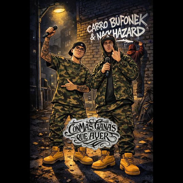 Nack Hazard - 'CON MAS GANAS QUE AYER (feat. CabroBufonek)' [Ringtone]