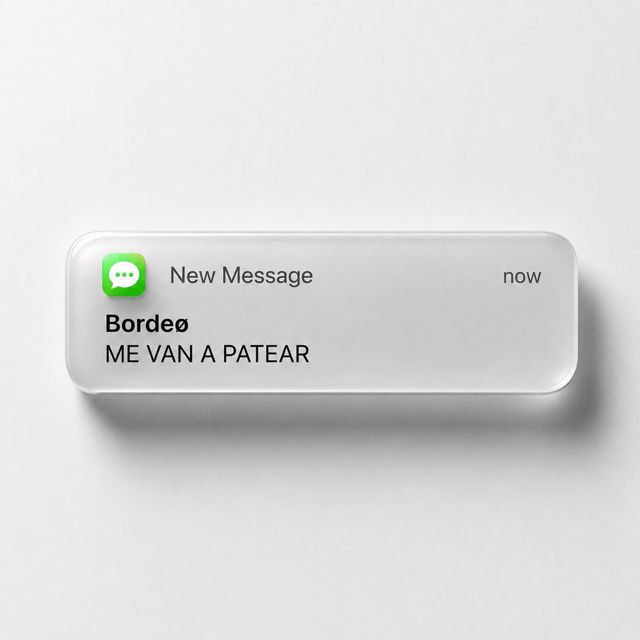 Bordeø - 'ME VAN A PATEAR' [Ringtone]