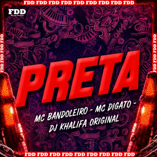 FDD Marcone - 'Preta (feat. DJ Khalifa Original & MC Bandoleiro & Mc Digato)' [Ringtone]