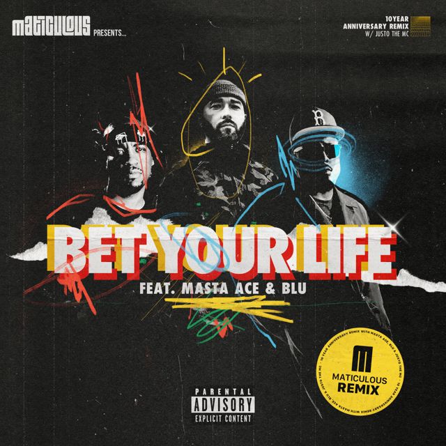 Maticulous - 'Bet Your Life (Remix) (feat. Masta Ace, Blu, Justo The Mc)' [Ringtone]