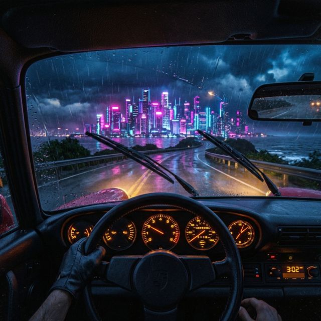 Grid Horizon - 'Drifting Laser Skies' [Ringtone]