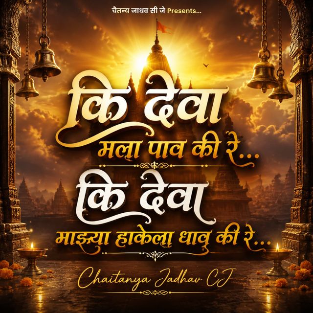 Chaitanya Jadhav - 'Ki Deva Mala Pav Ki Re Mazya Hakela Dhav Ki Re' [Ringtone]