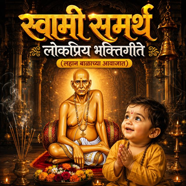 Chhota Warkari - 'Swami Samarth Lokpriya Bhaktigeete (Lahan Balachya Aavajat) (feat. Sagar Mahajan SM)' [Ringtone]