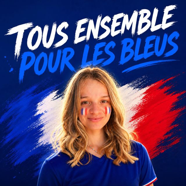 Cindy star - 'Tous ensemble pour les bleus' [Ringtone]
