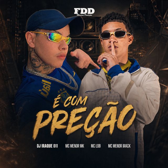DJ Iraque 011 - 'É Com Pressão (feat. MC Menor Irack & MC LDB & Meno MK)' [Ringtone]
