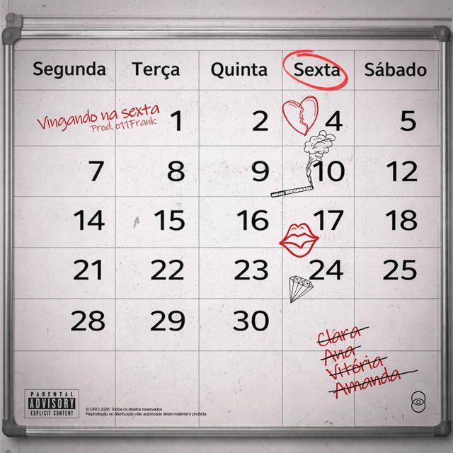 Pedro Ruiz - 'Vingando na Sexta (feat. LTnoBeat & 011Frank)' [Ringtone]