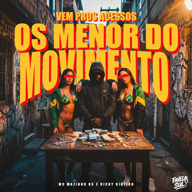 Mc Mazinho RS - 'Vem Pros Acesso Os Menor do Movimento (feat. Ricky Ribeiro & Favela Sul)' [Ringtone]