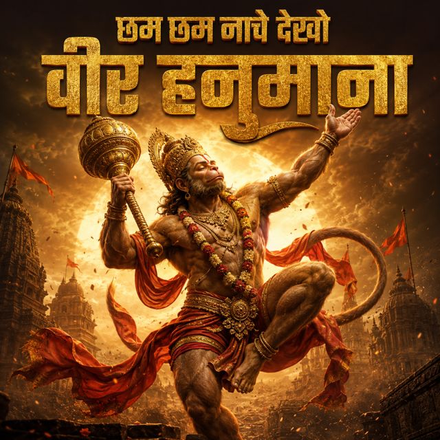 Ashok Koli - 'Cham Cham Nache Dekho Veer Hanumana' [Ringtone]