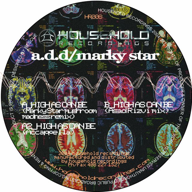A.D.D. - 'High as Can Be (Marky Star Mushroom Madness Remix) (feat. Marky Star)' [Ringtone]