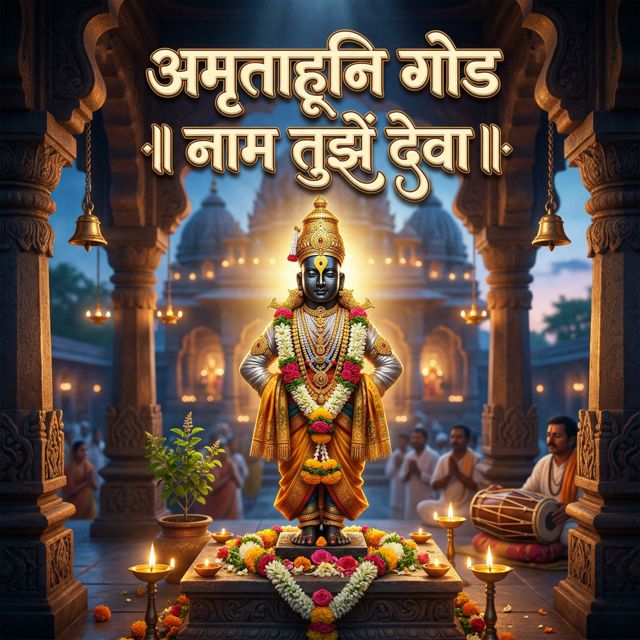 Nisha Mahajan - 'Amrutahuni God Naam Tujhe Deva' [Ringtone]