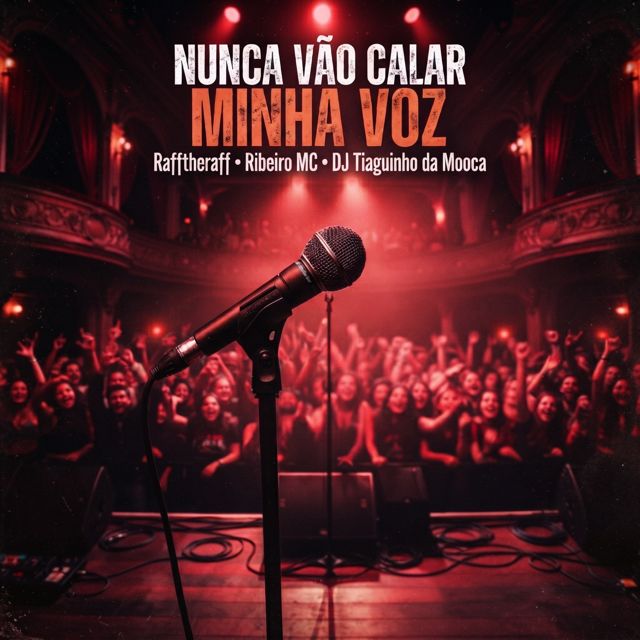 rafftheraff - 'Nunca vão calar minha voz (feat. Ribeiro MC & DJ Tiaguinho da Mooca)' [Ringtone]