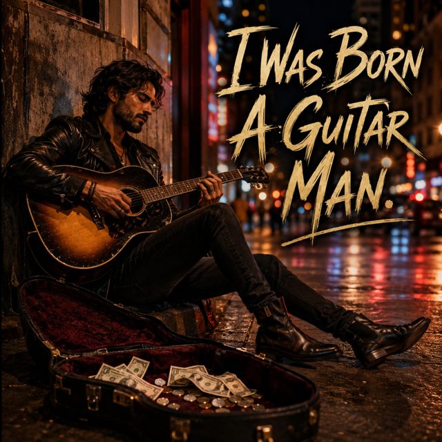 David Alan Johnson - 'I Was Born A Guitar Man (Rock)' [Ringtone]