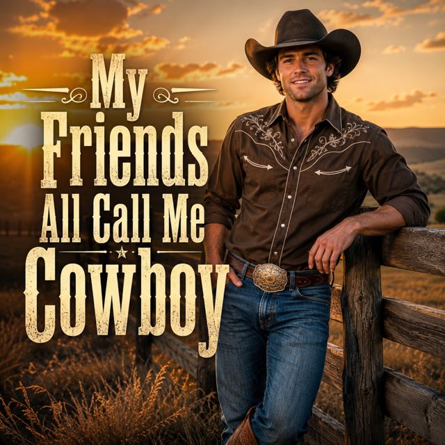David Alan Johnson - 'My Friends All Call Me Cowboy (New Country)' [Ringtone]