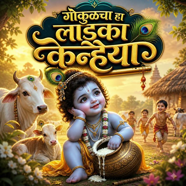 Sagar Mahajan SM - 'Gokulcha Ha Ladka Kanhaiya (feat. Ashok Koli)' [Ringtone]