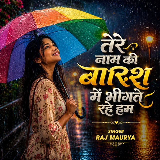 Raj Maurya - 'Tere Naam Ki Baarish Mein Bheegte Rahe Hum' [Ringtone]