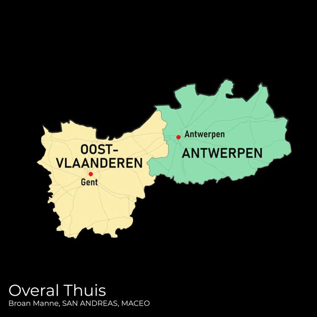 Broan Manne - 'Overal Thuis (feat. SAN ANDREAS & MACEO)' [Ringtone]