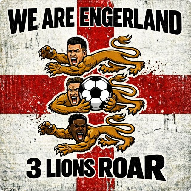 3 Lions Roar - 'We Are Engerland' [Ringtone]