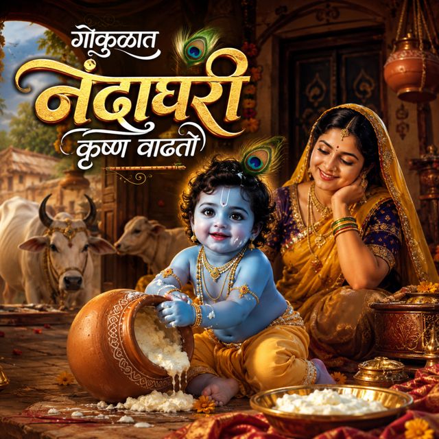 Ashok Koli - 'Gokulat Nandaghari Krushna Wadhto' [Ringtone]