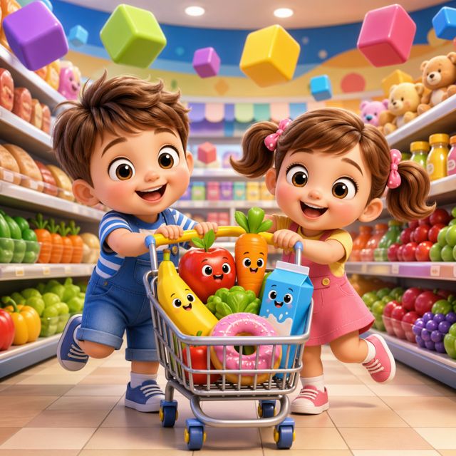 ABC Kid Tunes - 'ABC Supermarket Colors Song' [Ringtone]