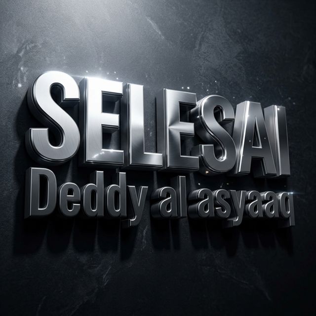 Deddy al asyaaQ - 'Selesai' [Ringtone]