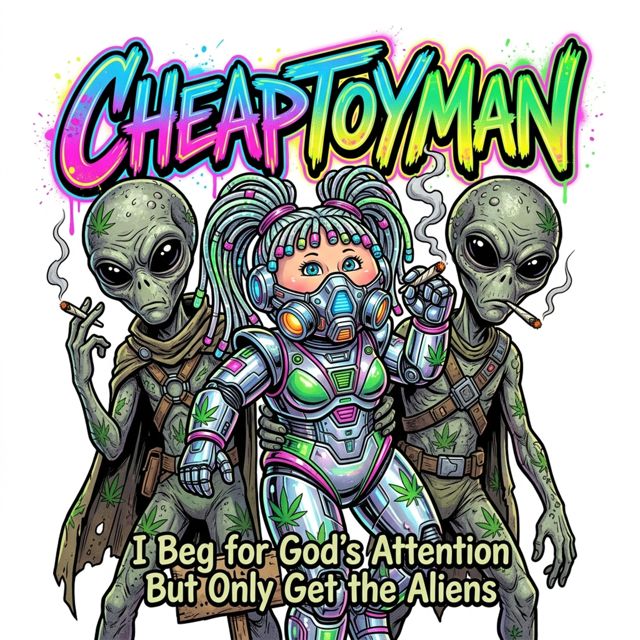 Cheaptoyman - 'I Beg for God's Attention But Only Get the Aliens' [Ringtone]