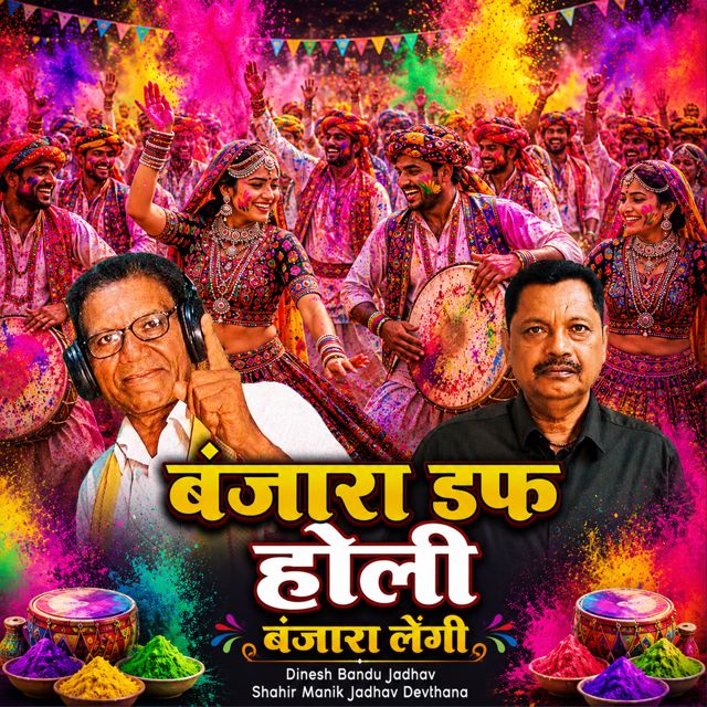 Dinesh Bandu Jadhav - 'Banjara Daf Holi Banjara Lengi (Live) (feat. Shahir Manik Jadhav Devthana)' [Ringtone]