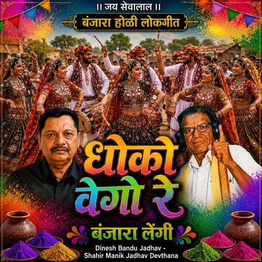 Dinesh Bandu Jadhav - 'Dhoko Vaigo Re Banjara Lengi (Live) (feat. Shahir Manik Jadhav Devthana)' [Ringtone]