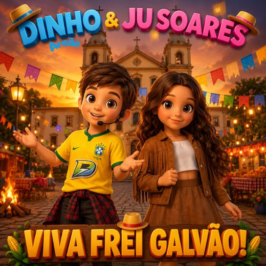 Dinho Areão - 'Viva Frei Galvão (feat. Ju Soares)' [Ringtone]