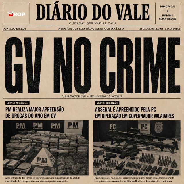 DJ BIG MAC OFICIAL - 'GV NO CRIME (feat. MC Lukinha da Lacoste)' [Ringtone]