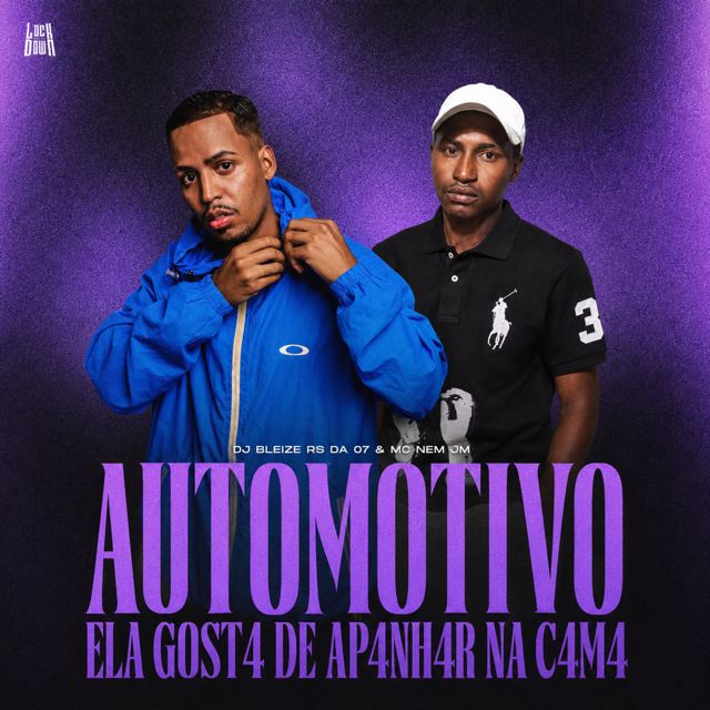 DJ BLEIZE RS DA 07 - 'AUTOMOTIVO ELA GOSTA DE APANHAR NA CAMA (feat. Mc Nem Jm)' [Ringtone]