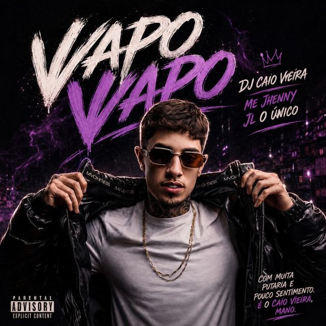 Dj Caio Vieira - 'VAPO VAPO (feat. DJ Jl o único & Mc Jhenny & MC PRETCHAKO)' [Ringtone]