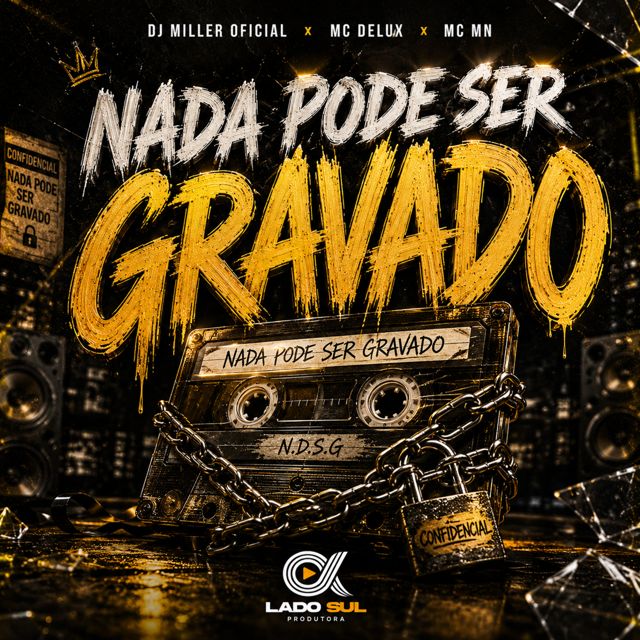 DJ Miller Oficial - 'Nada Pode ser Gravado (feat. Mc Delux & MC MN)' [Ringtone]