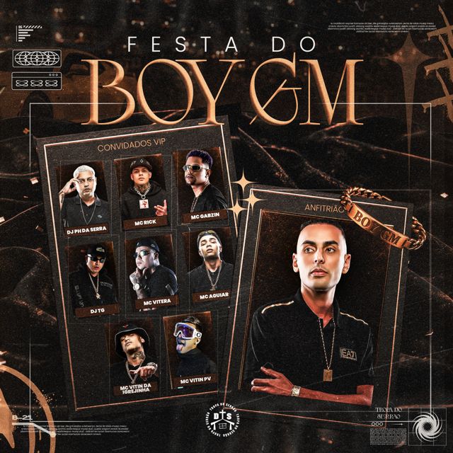 DJ PH DA SERRA - 'FESTA DO BOY GM (feat. MC Rick & Dj Tg Da Inestan & MC Aguiar & Mc Vitin Da Igrejinha & Mc Vittin PV & Mc Vitera & Mc Gabzin)' [Ringtone]