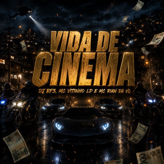 DJ RF3 - 'Vida de Cinema (feat. MC Vitinho LD & MC RIAN DA VC)' [Ringtone]
