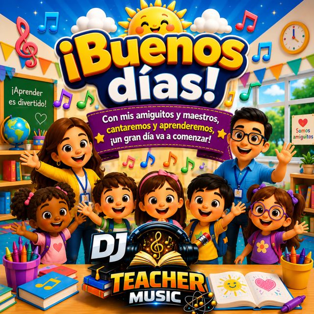 DJ Teacher Music - '¡Buenos días!' [Ringtone]