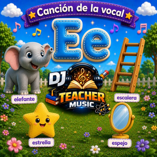 DJ Teacher Music - 'Canción de la vocal E' [Ringtone]