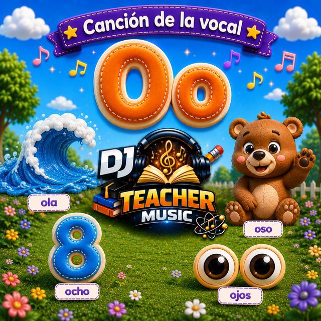DJ Teacher Music - 'Canción de la vocal O' [Ringtone]