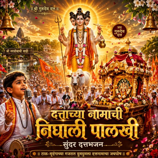 Dnyaneshwar Mali - 'Dattachya Namachi Nighali Palkhi' [Ringtone]