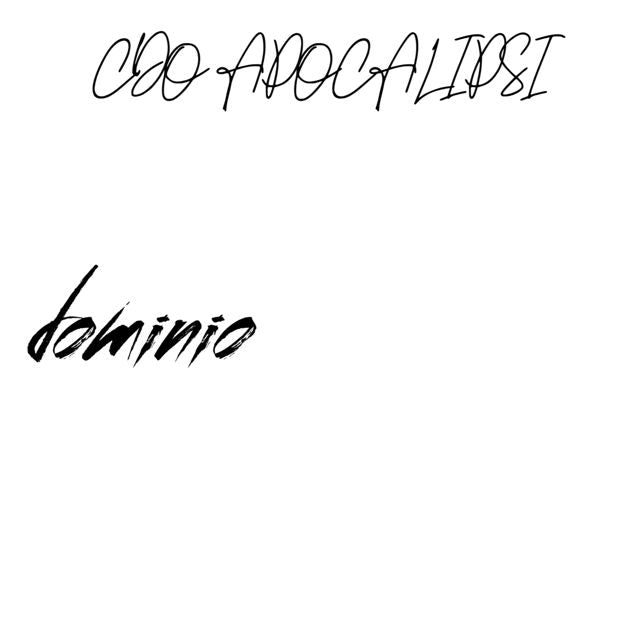 CDO/APOCALIPSI - 'DOMINIO' [Ringtone]