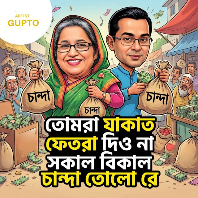 Gupto - 'Tomra Zakat Fetra Diyo Na Sokal Bikal Chanda Tolo Re (Tomra Ektara Bajaiona)' [Ringtone]