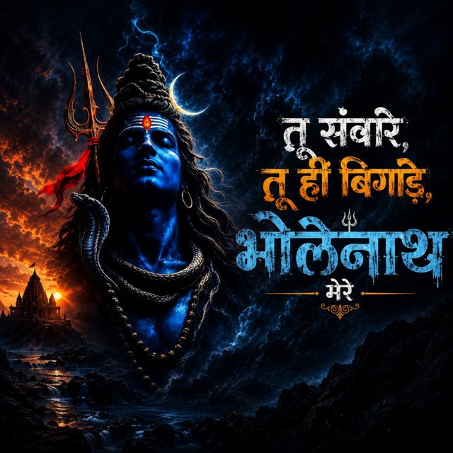 Nitin Jadhav - 'Tu Savare Tu Hi Bhigade Bholenath Mere' [Ringtone]