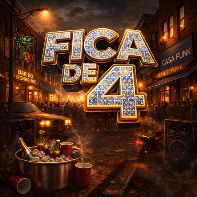 LS do IB - 'AQC - FICA DE 4 (feat. Mc Mr. Bim & MC Mn do IB & MC Amaral)' [Ringtone]