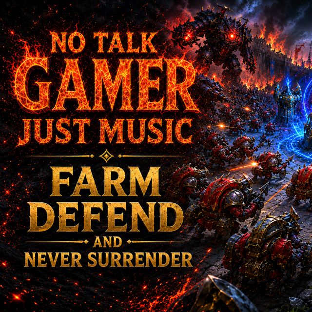 No Talk Gamer Just Music - 'Farm Defend And Never Surrender' [Ringtone]