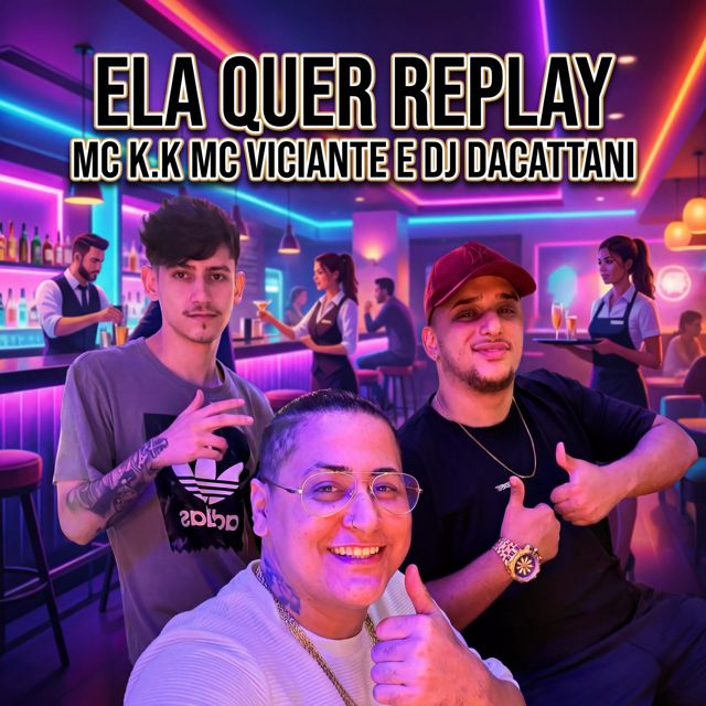 MC K.K - 'Ela Quer Replay (feat. DJ daCattani & MC Viciante)' [Ringtone]