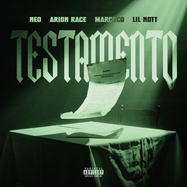 Neo - 'Testamento (feat. Arion Race, Marcoco, Lil Nott)' [Ringtone]